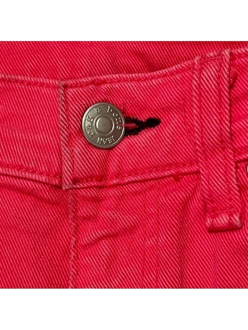 rag & BONE hot pink skinny high rise jeans. Size 24 - Picture 3 of 9